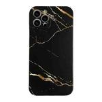 Marble Pattern TPU Protective Case For iPhone 12 mini(Black)