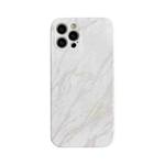 Marble Pattern TPU Protective Case For iPhone 12 Pro(White)