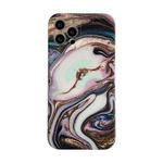 Marble Pattern TPU Protective Case For iPhone 12 Pro(Dark Waves)
