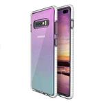 For Samsung Galaxy S10+ TPU Double-color Shockproof Protective Case(White)