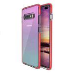 For Samsung Galaxy S10+ TPU Double-color Shockproof Protective Case(Red)