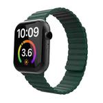 Magnetic Loop Watch Band For Apple Watch Series 7 45mm / 6 & SE & 5 & 4 44mm / 3 & 2 & 1 42mm(Green)