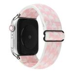 Ethnic Style Buckle Watch Band For Apple Watch Series 7 41mm / 6 & SE & 5 & 4 40mm / 3 & 2 & 1 38mm(Pink)