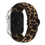 Ethnic Style Buckle Watch Band For Apple Watch Ultra 49mm / Series 8&7 45mm / SE 2&6&SE&5&4 44mm / 3&2&1 42mm(Brown Leopard)