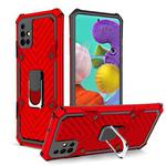 For Samsung Galaxy A51 5G Cool Armor PC + TPU Shockproof Case with 360 Degree Rotation Ring Holder(Red)