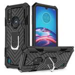 For Motorola Moto E6s (2020) Cool Armor PC + TPU Shockproof Case with 360 Degree Rotation Ring Holder(Black)