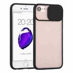 Sliding Camera Cover Design TPU Protective Case For iPhone 6(Black)