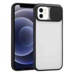For iPhone 12 mini Sliding Camera Cover Design TPU Protective Case (Black)