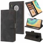 For Huawei Mate 30 Pro Fantasy Classic Skin-feel Calfskin Texture Magnetic Buckle Horizontal Flip PU Leather Case with Holder & Card Slot & Wallet(Black)