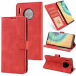 For Huawei Mate 30 Pro Fantasy Classic Skin-feel Calfskin Texture Magnetic Buckle Horizontal Flip PU Leather Case with Holder & Card Slot & Wallet(Red)