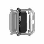 For Amazfit Pop Full Coverage TPU Protective Case Cover(Grey)