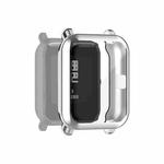 For Amazfit Pop Full Coverage TPU Protective Case Cover(Silver)