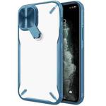 NILLKIN Cyclops PC + TPU Protective Case with Movable Stand For iPhone 12 mini(Blue)