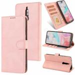 For Xiaomi Redmi 8 Fantasy Classic Skin-feel Calfskin Texture Magnetic Buckle Horizontal Flip PU Leather Case with Holder & Card Slot & Wallet(Rose Gold)