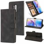 For OnePlus 8 Pro Fantasy Classic Skin-feel Calfskin Texture Magnetic Buckle Horizontal Flip PU Leather Case with Holder & Card Slot & Wallet(Black)