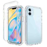 For iPhone 12 mini Shockproof  High Transparency Two-color Gradual Change PC+TPU Candy Colors Protective Case (Transparent)