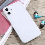 For iPhone 12 Camera Precision Hole PP Protective Case(White)