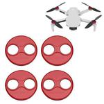 Sunnylife Dust-proof Waterproof Aluminum Alloy Motor Cover for DJI Mini 3 Pro/Mavic Mini/Mini SE(Red)