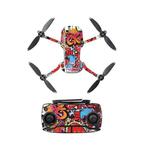 Sunnylife MM-TZ439 Waterproof PVC Drone Body + Arm + Remote Control Decorative Protective Stickers Set for DJI Mavic Mini(Colorful Graffiti)