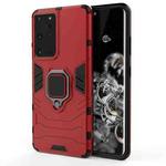 For Samsung Galaxy S30 Ultra PC + TPU Shockproof Protective Case with Magnetic Ring Holder(Red)