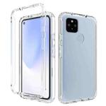 For Google Pixel 4a 5G Shockproof Highly Transparent PC+TPU Protective Case