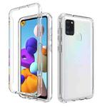 For Samsung Galaxy A21s Shockproof Highly Transparent PC+TPU Protective Case