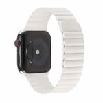 Two Loop Magnetic Watch Band For Apple Watch Series 8&7 41mm / SE 2&6&SE&5&4 40mm / 3&2&1 38mm (White)