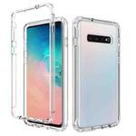 For Samsung Galaxy S10 Shockproof  High Transparency PC+TPU Candy Colors Protective Case