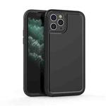 For iPhone 11 Pro Max 360 All-inclusive Shockproof Precise Hole PC + TPU Protective Case (Black)