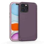 For iPhone 12 Pro Max 360 All-inclusive Shockproof Precise Hole PC + TPU Protective Case(Purple)
