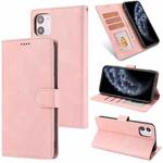 For iPhone 11 Pro Max Fantasy Classic Skin-feel Calfskin Texture Magnetic Buckle Horizontal Flip PU Leather Case with Holder & Card Slot & Wallet (Rose Gold)