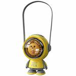 WEKOME F1A Spaceman Neck Portable Mini Fan (Yellow)