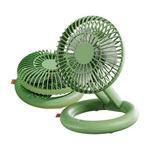 Original Xiaomi Youpin Qualitell Silent Foldable Fan with 3 Speed Adjustable (Green)