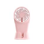 ROCK F3 Portable Handheld Electric Fan with 2-level Speed Adjustment (Pink)