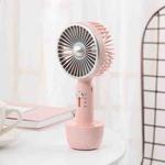 WiWU F302(Y-200) Retro Portable Handheld USB Mini Fan with 3 Gears Wind Level(Pink)