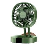 WK WT-F23 Multi-function Portable Foldable Desktop Electric Fan (Green)