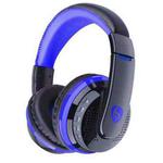 OVLENG MX666 Bluetooth 4.1 Stereo Headset Headphones with Mic, Support FM & TF Card, For iPhone, Galaxy, Huawei, Xiaomi, LG, HTC and Other Smart Phones(Blue)