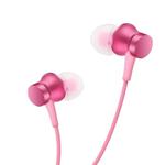 Original Xiaomi Mi In-Ear Headphones Basic Earphone with Wire Control + Mic, Support Answering and Rejecting Call(Pink)