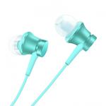 Original Xiaomi Mi In-Ear Headphones Basic Earphone with Wire Control + Mic, Support Answering and Rejecting Call(Blue)