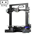CREALITY Ender-3 Pro Simple Leveling Magnetic Removable Platform Sticker DIY 3D Printer, Print Size : 22 x 22 x 25cm, EU Plug
