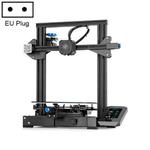CREALITY Ender-3 V2 Craborundom Glass Platform Ultra-silent DIY 3D Printer, Print Size : 22 x 22 x 25cm, EU Plug
