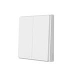 Original Xiaomi Youpin Aqara Smart Light Control Double Key Wall-mounted Wireless Switch D1(White)