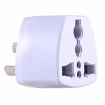 002T Portable Universal Socket Computer Server Power Adapter Travel Charger, CN Plug(White)