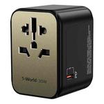 MOMAX 1-World UA9 PD 35W Fast Charger Power Adapter (Gold)