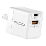 MOMAX UM36 PD 20W USB-C / Type-C + USB Fast Charger Power Adapter, CN Plug(White)