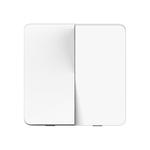 Original Xiaomi Mijia Double Control Wall Switch, Double Button(White)