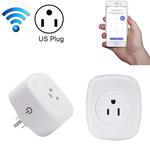 Sonoff 10A WiFi Remote Control Smart Power Socket Works with Amazon Alexa & Google Assistant, AC 85-265V (White)