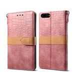 Leather Protective Case For iPhone 8 Plus & 7 Plus(Pink)