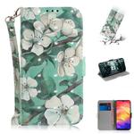 3D Coloured Drawing Horizontal Flip Leather Case with Holder & Card Slots & Wallet For Huawei P30 Lite(Watercolor Flower)