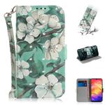 3D Coloured Drawing Horizontal Flip Leather Case with Holder & Card Slots & Wallet For Huawei P30(Watercolor Flower)